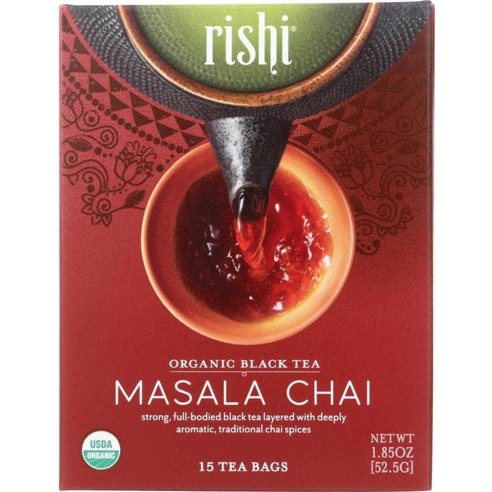 Rishi Tea Rishi Tea Masala Chai Tea 15 Tea Bags, 52.5 gm
