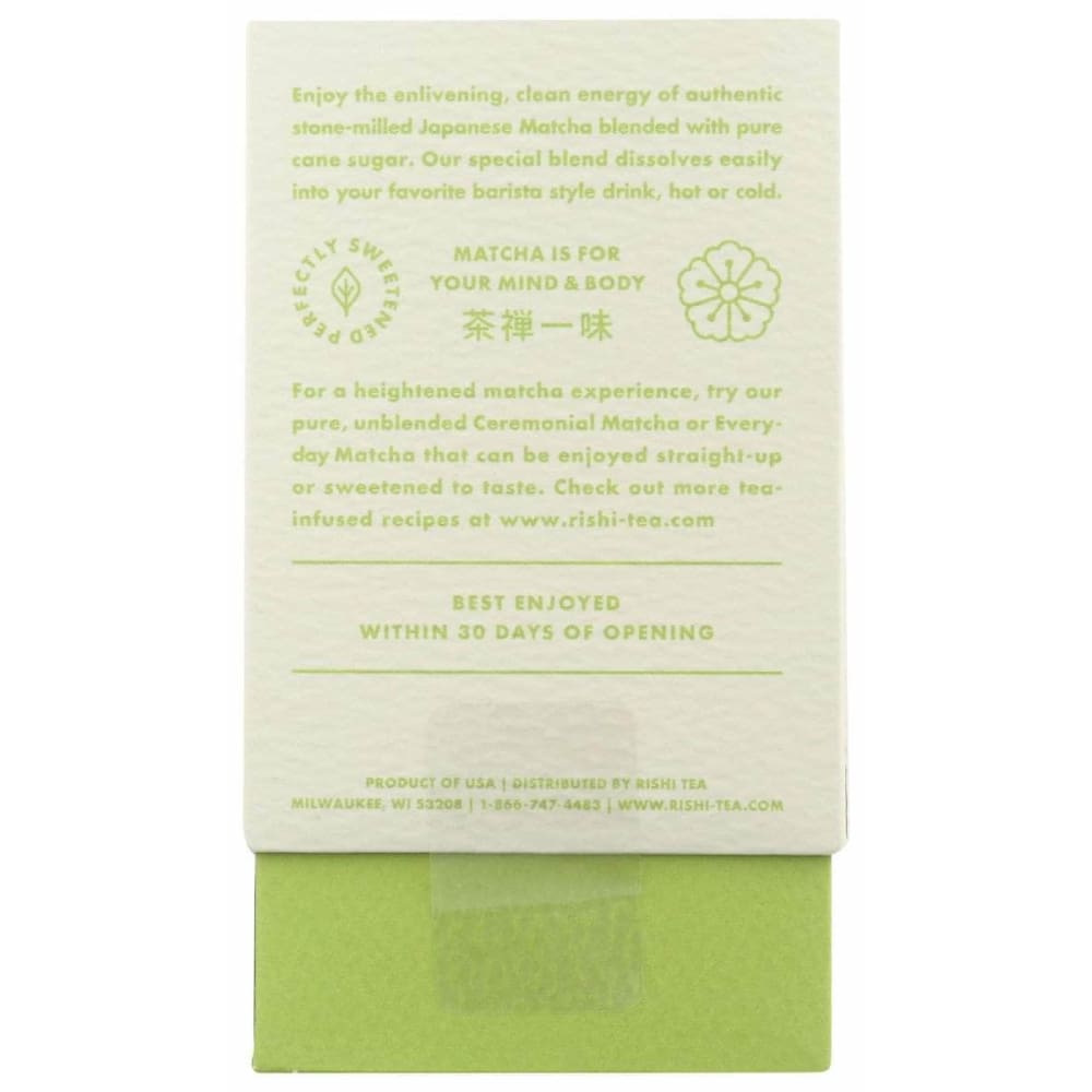 RISHI TEA Rishi Tea Sweet Tea Matcha Powder, 4.4 Oz