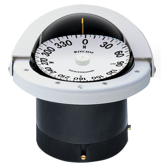 Ritchie FN-201W Navigator Compass - Flush Mount - White - Marine Navigation & Instruments | Compasses - Ritchie