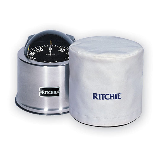 Ritchie GM-5-C 5 GlobeMaster Binnacle Mount Compass Cover - White - Marine Navigation & Instruments | Compasses - Ritchie