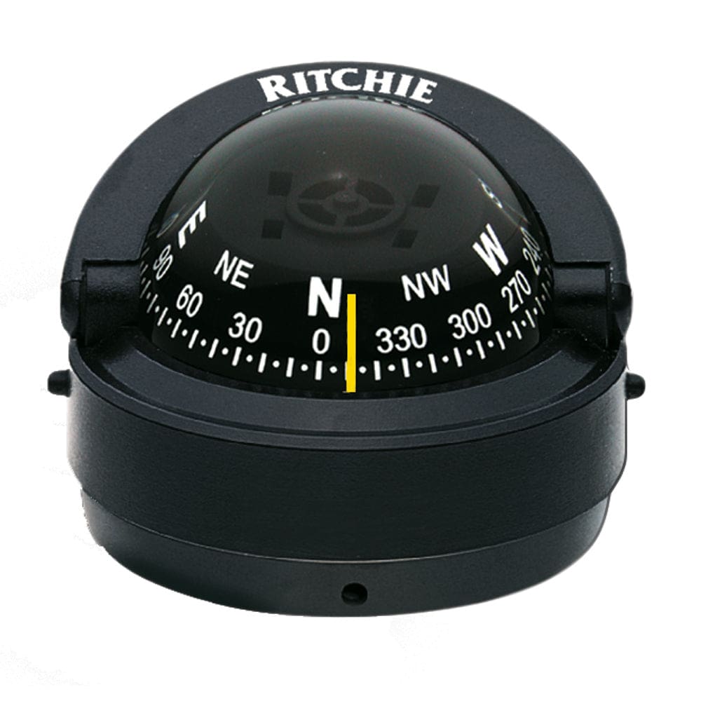 Ritchie S-53 Explorer Compass - Surface Mount - Black - Marine Navigation & Instruments | Compasses - Ritchie