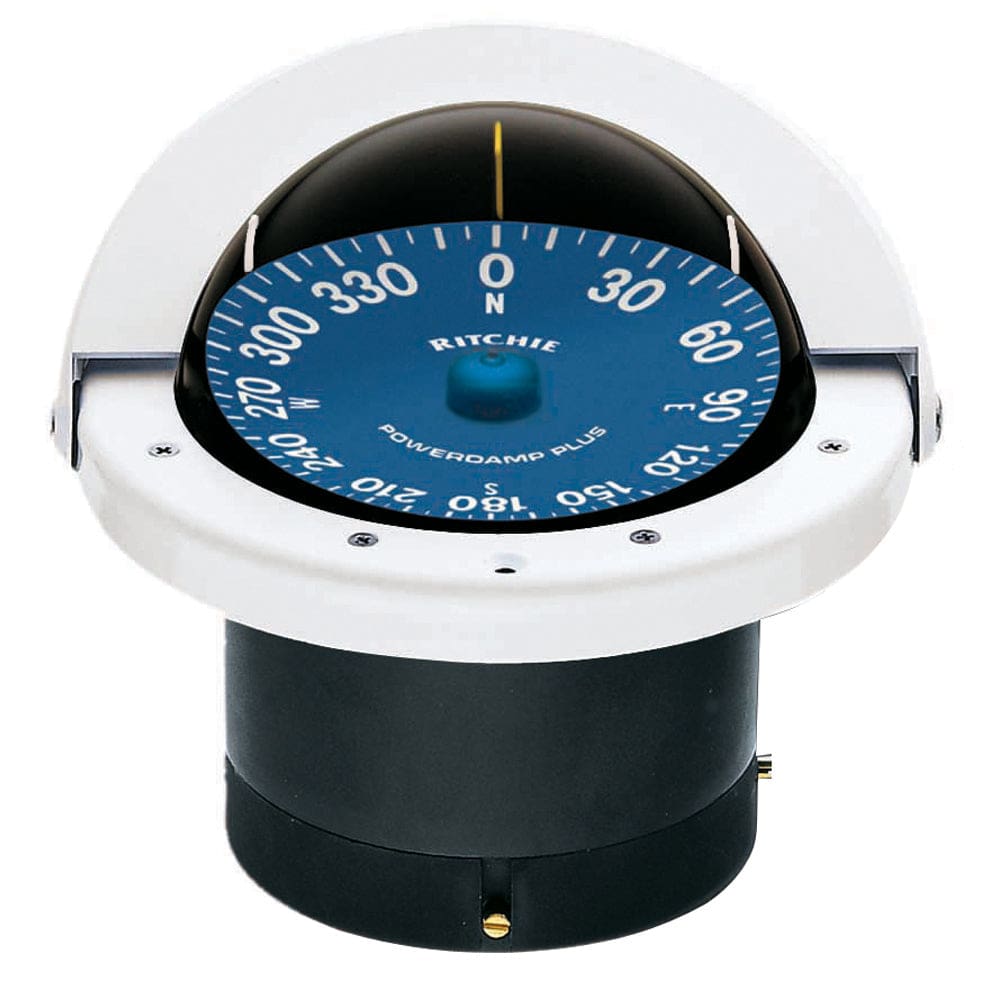 Ritchie SS-2000W SuperSport Compass - Flush Mount - White - Marine Navigation & Instruments | Compasses - Ritchie