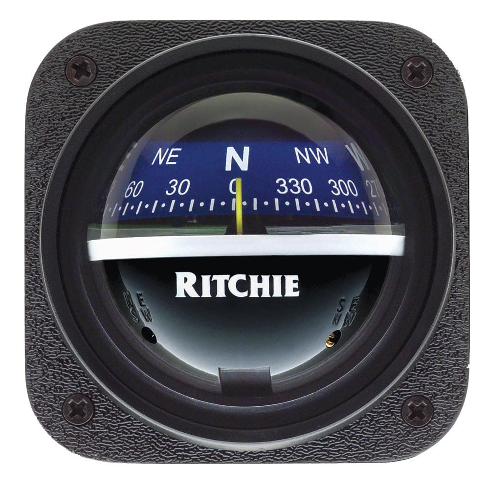 Ritchie V-537B Explorer Compass - Bulkhead Mount - Blue Dial - Marine Navigation & Instruments | Compasses - Ritchie