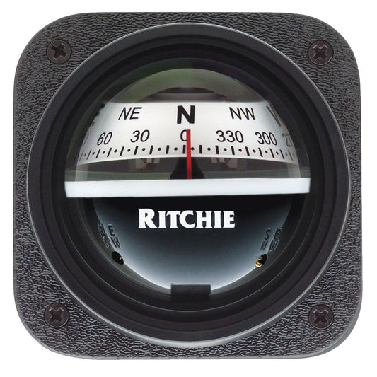 Ritchie V-537W Explorer Compass - Bulkhead Mount - White Dial - Marine Navigation & Instruments | Compasses - Ritchie