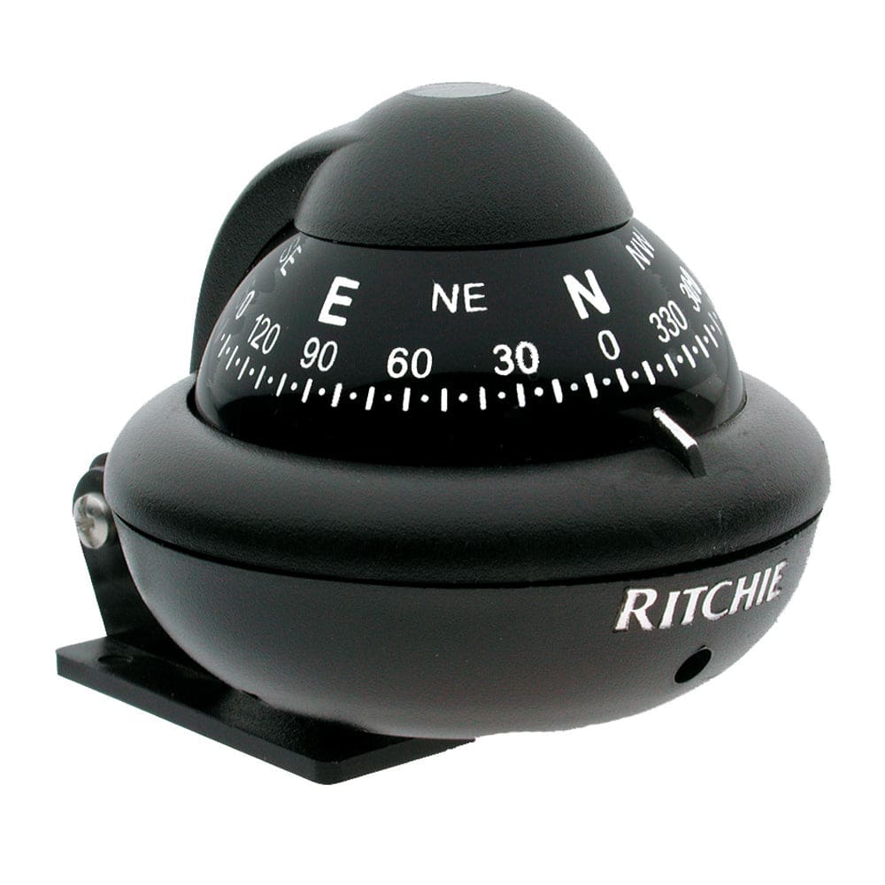 Ritchie X-10B-M RitchieSport Compass - Bracket Mount - Black - Automotive/RV | Compasses - Magnetic,Marine Navigation & Instruments |