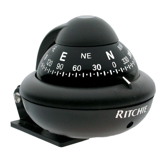 Ritchie X-10B-M RitchieSport Compass - Bracket Mount - Black - Automotive/RV | Compasses - Magnetic,Marine Navigation & Instruments |