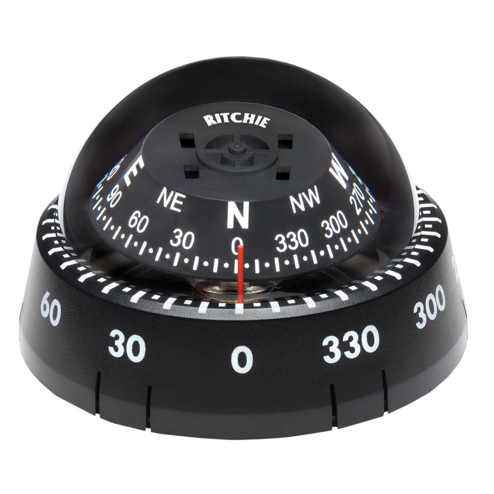 Ritchie XP-99 Kayaker Compass - Surface Mount - Black | ShelHealth