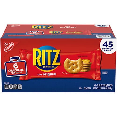 Ritz Crackers Portion Packs 45 ct. - Home/Promotions/Buy More Save More/Save on Cookies & Crackers/ - Ritz