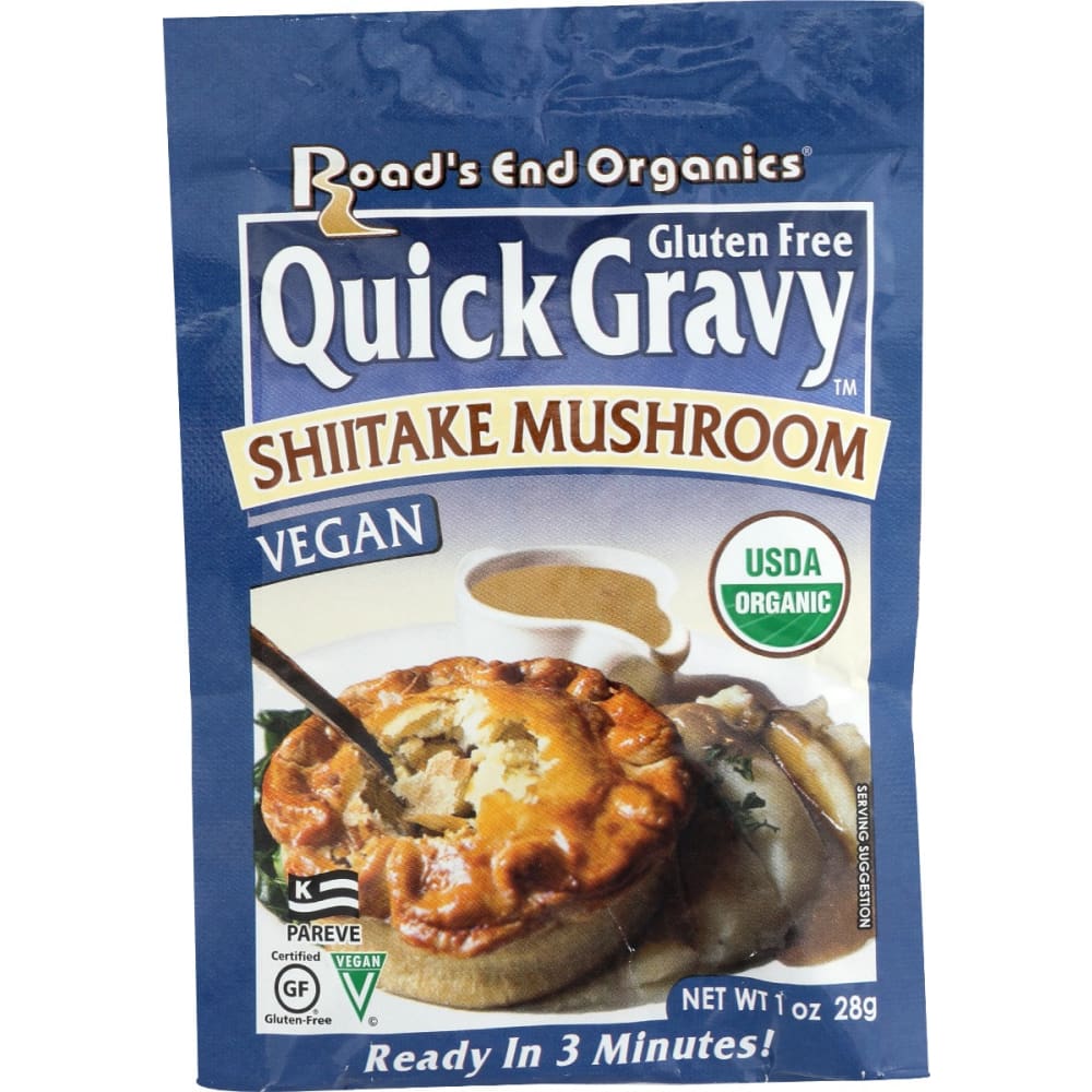 ROADS END: Gravy Mix Mushroom Shtk G 1 oz (Pack of 6) - ROADS END