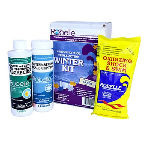 Robelle Swimming Pool Triple-Action Winter Kit for Pools Up to 10,000 gal. - Home/Patio & Outdoor Living/Swimming Pools & Accessories/Pool