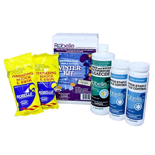 Robelle Swimming Pool Triple-Action Winter Kit for Pools Up to 20,000 gal. - Home/Patio & Outdoor Living/Swimming Pools & Accessories/Pool