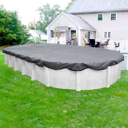 Robelle Ultra Winter Pool Cover for 12’ x 24’ Aboveground Pools - Home/Patio & Outdoor Living/Swimming Pools & Accessories/Pool Covers &