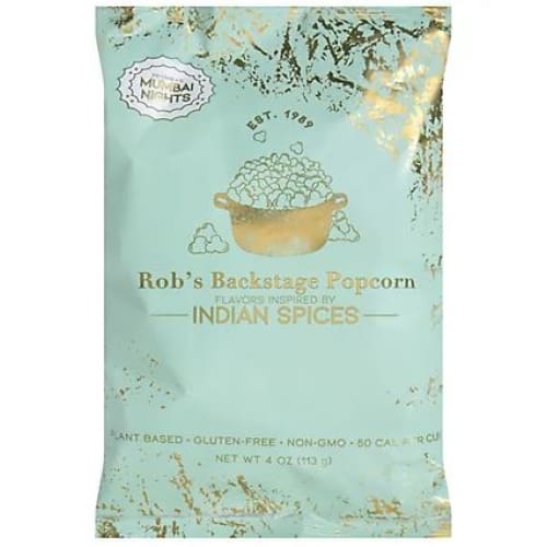 ROBS BACKSTAGE POPCORN: Mumbai Nights Popcorn 4 oz (Pack of 5) - Popcorn - ROBS BACKSTAGE POPCORN