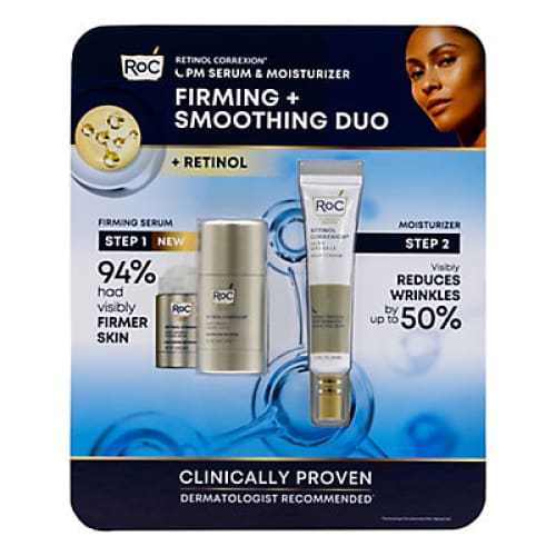 RoC Retinol Correxion Deep Wrinkle Serum Balm and Night Cream - Home/Beauty/Skin Care/Facial Moisturizers & Eye Creams/ - RoC