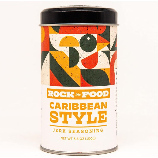 ROCK THE FOOD: Caribbean Style Jerk Seasoning Shaker 3.5 oz (Pack of 3) - Grocery > Cooking & Baking > Seasonings - ROCK THE FOOD