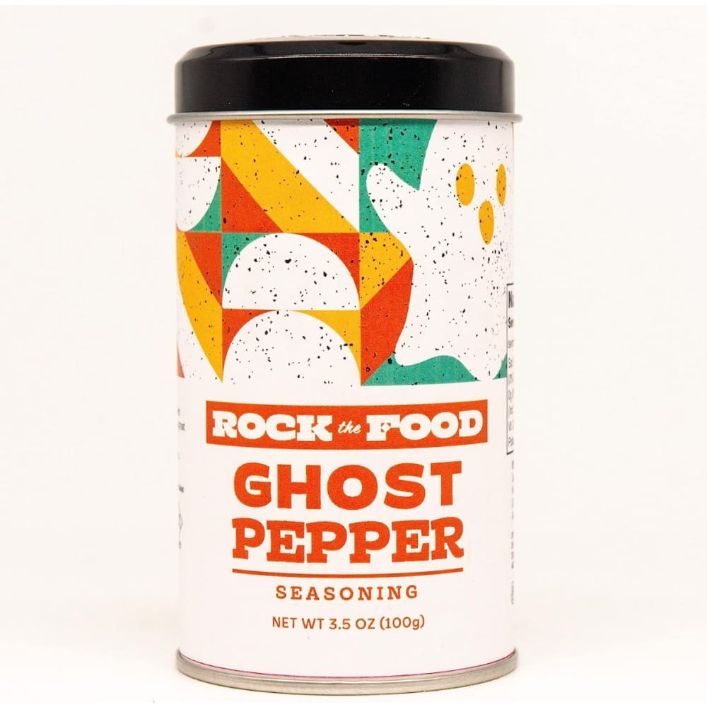 ROCK THE FOOD: Ghost Pepper Seasoning Shaker 3.5 oz (Pack of 3) - Grocery > Cooking & Baking > Seasonings - ROCK THE FOOD