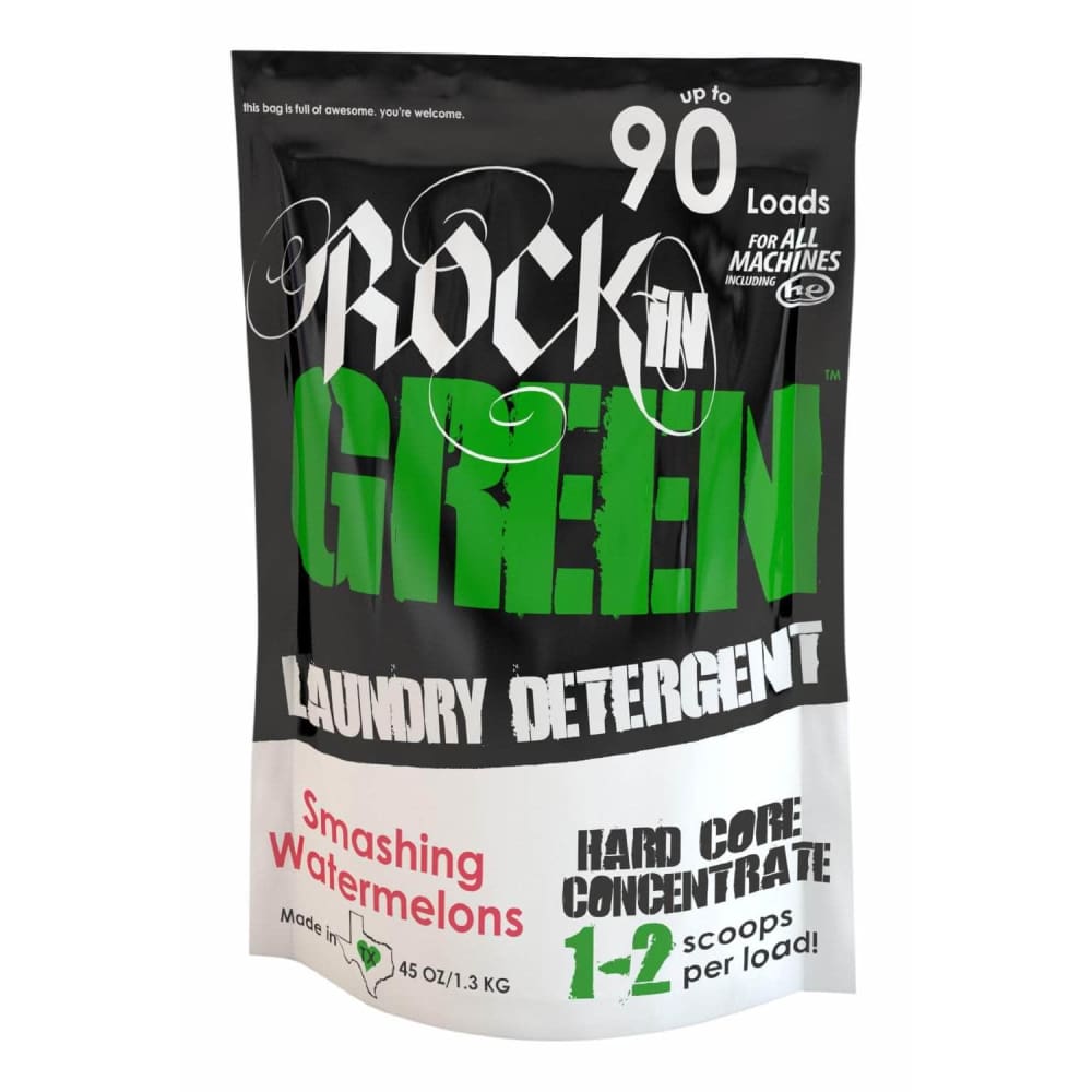 Rockin Green Rockin Green Hard Rock Laundry Detergent Smashing Watermelon, 45 oz