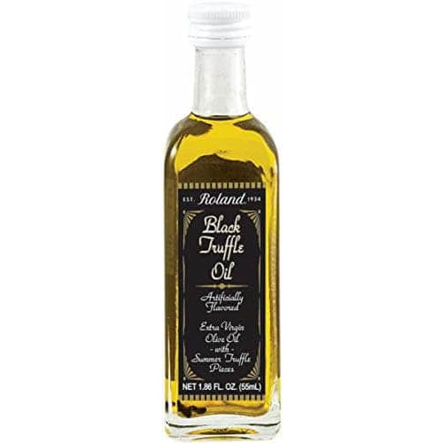 ROLAND ROLAND Black Truffle Oil Extra Virgin Olive Oil With Black Truffle Pieces, 1.86 oz