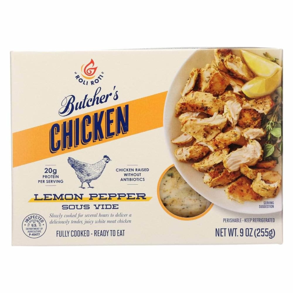 Roli Roti Roli Roti Butcher's Chicken Lemon Pepper Sous Vide, 9 oz