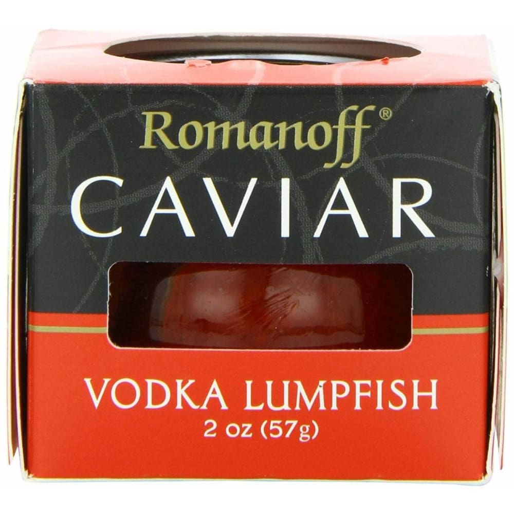 Romanoff Romanoff Red Vodka Lumpfish Caviar, 2 oz