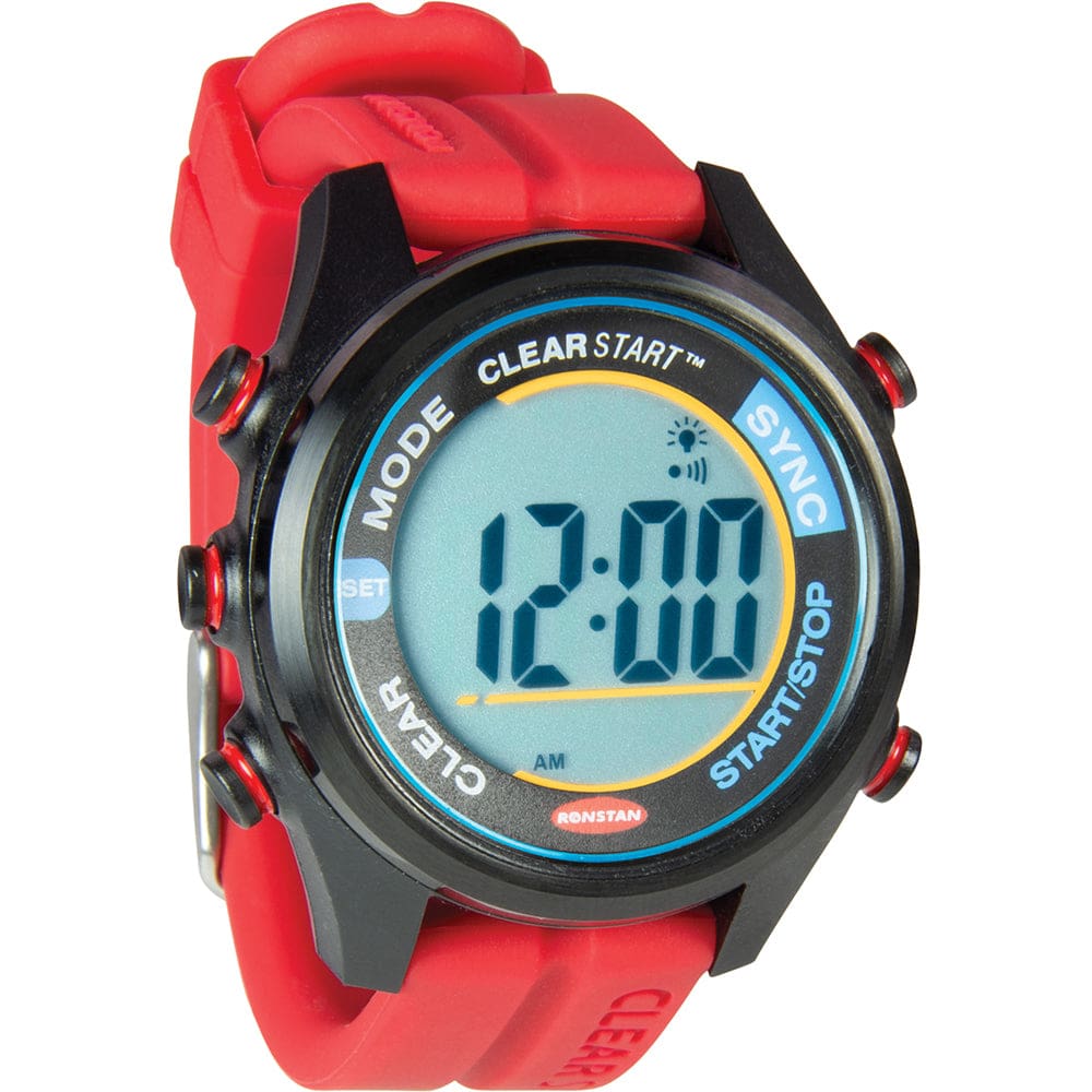 Ronstan ClearStart™ 40mm Sailing Watch- Red - Sailing | Accessories - Ronstan