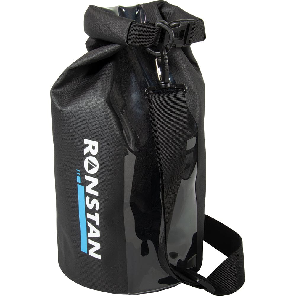 Ronstan Dry Roll Top - 10L Bag - Black w/ Window - Outdoor | Backpacks,Camping | Backpacks,Paddlesports | Accessories,Watersports |