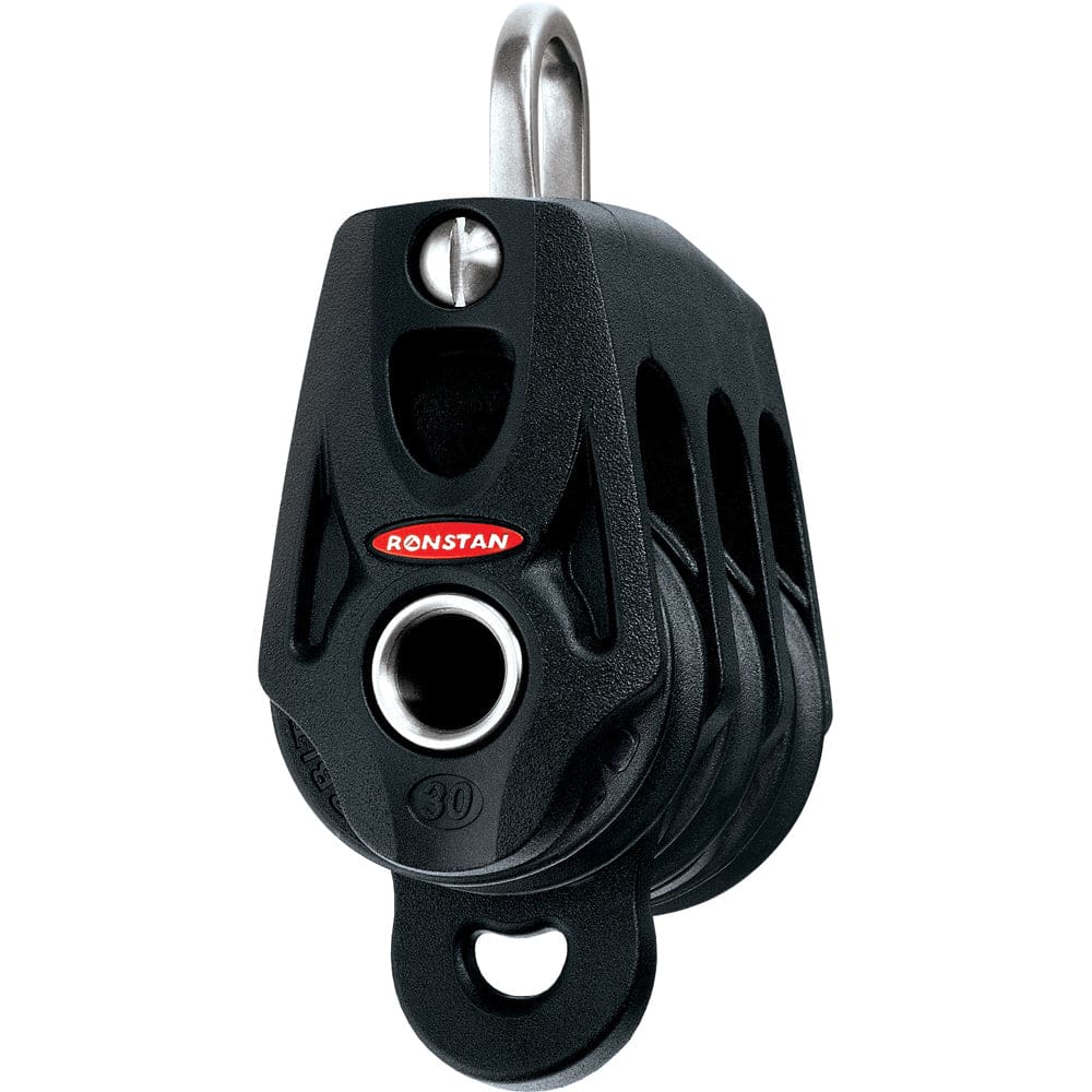 Ronstan Series 30 Ball Bearing Orbit Block - Triple - Becket - Sailing | Blocks - Ronstan