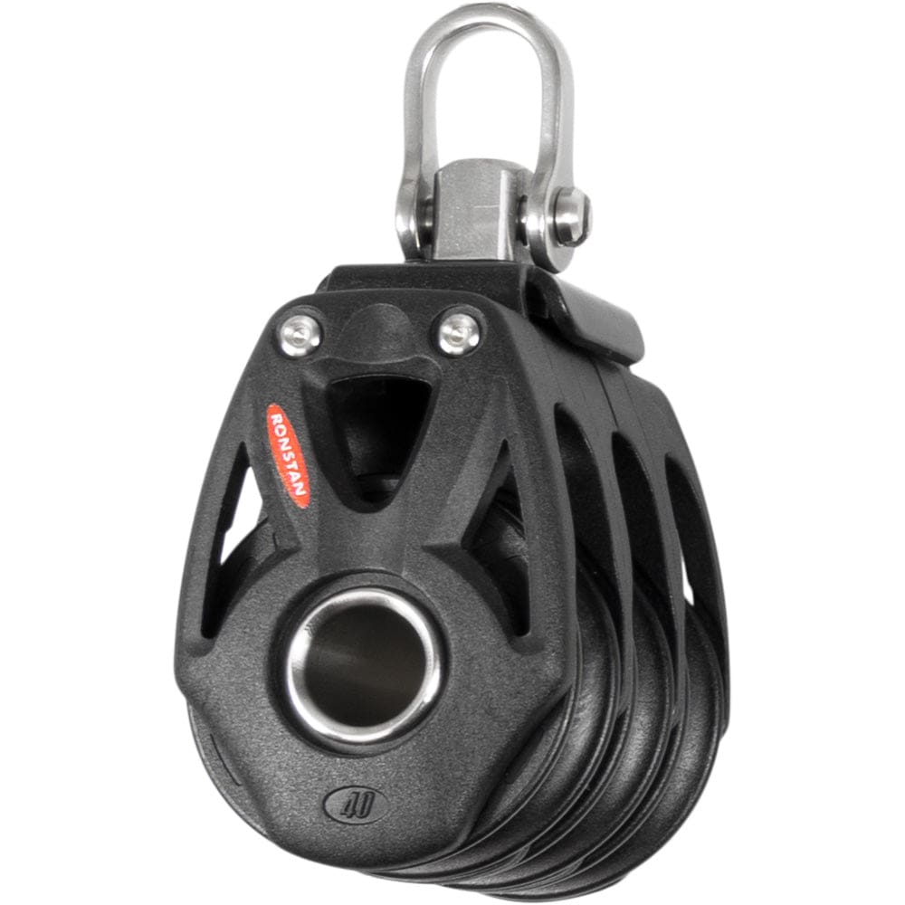 Ronstan Series 40 Orbit BB Triple Block w/ Swivel Shackle - Sailing | Blocks - Ronstan