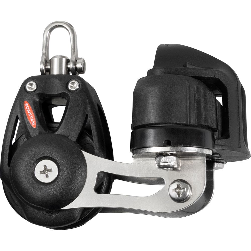 Ronstan Series 40 Orbit Single BB Block w/ Cleat & Swivel - Sailing | Blocks - Ronstan