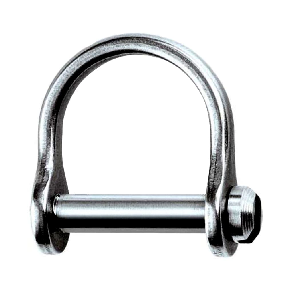 Ronstan Wide Dee Shackle - 1/ 8 Pin - 15/ 32L x 11/ 32W (Pack of 4) - Sailing | Shackles/Rings/Pins - Ronstan