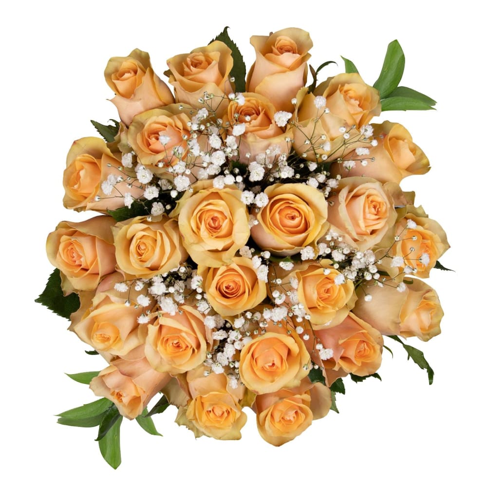 InBloom Rose Bouquets - Peach - Home/Home/Flowers & Plants/Roses/ - InBloom