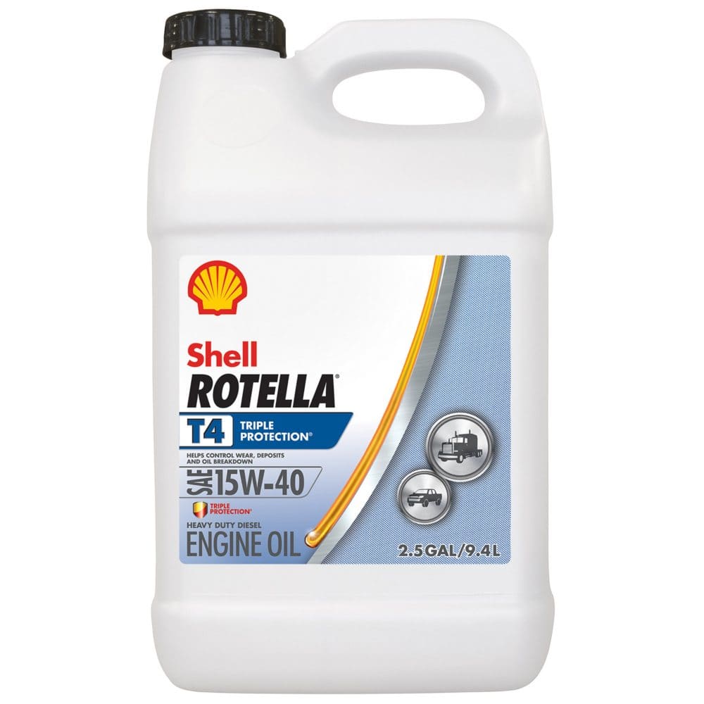 Rotella T4 Triple Protection 15W40 (2-pack/2.5 gallon bottles) - Engine Oil & Fluids - Rotella