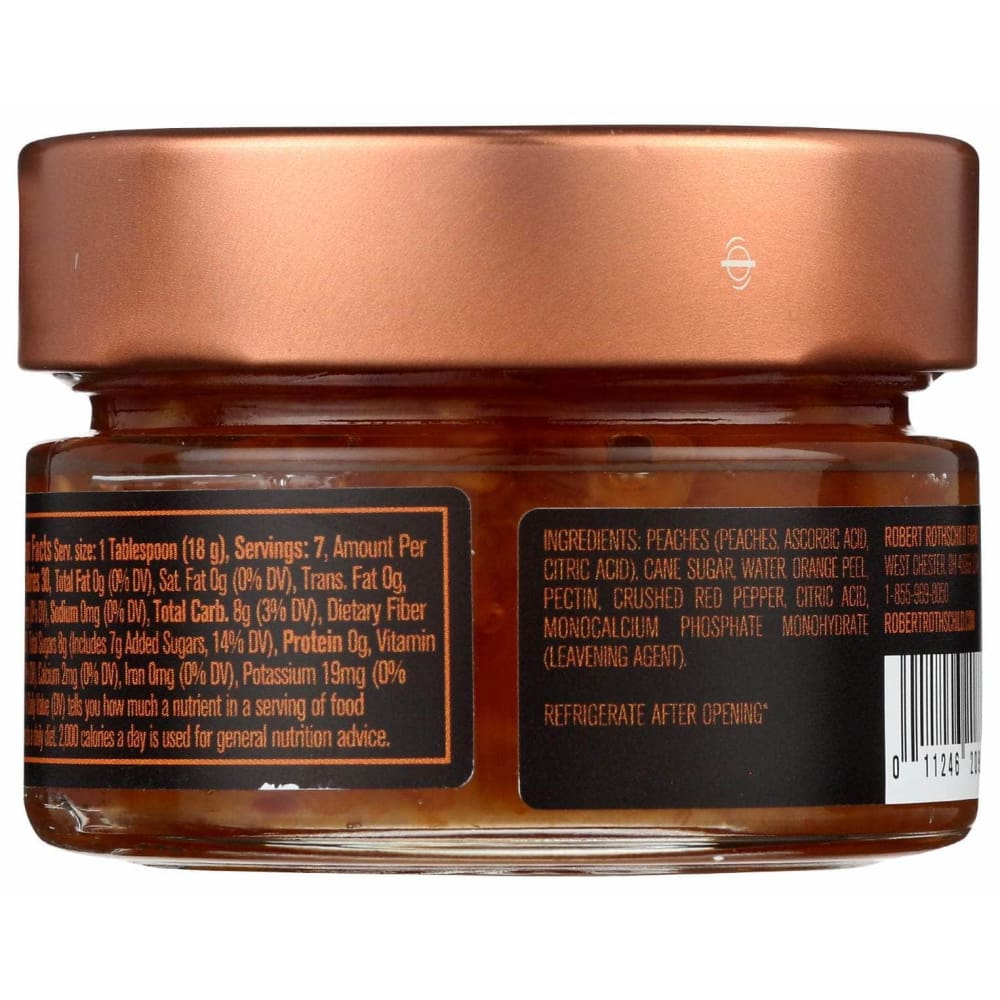 ROTHSCHILD Grocery > Pantry > Jams & Jellies ROTHSCHILD: Hot Pepper Peach Fruit Spread, 4.7 oz