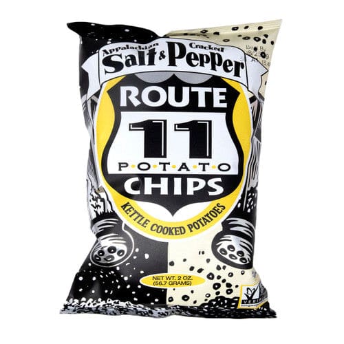 Route 11 Chips Salt & Pepper Chips 2oz (Case of 30) - Snacks/Bulk Snacks - Route 11 Chips