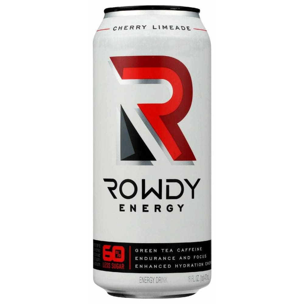 ROWDY ENERGY Grocery > Beverages > Energy Drinks ROWDY ENERGY: Drink Energy Cherry Lime, 16 fo