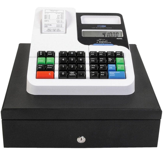 Royal 410dx Electronic Cash Register (Pack of 2) - Money Handling & Cash Registers - Royal