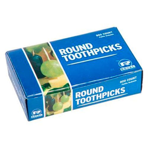 Royal Brand 2.75 Round Toothpicks 800ct (Case of 24) - Misc/Packaging - Royal Brand