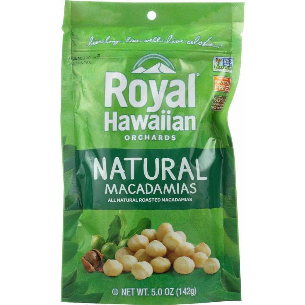Royal Hawaiian Orchards Royal Hawaiian Orchards Natural Roasted Macadamia Nuts 5 Oz, 5 oz