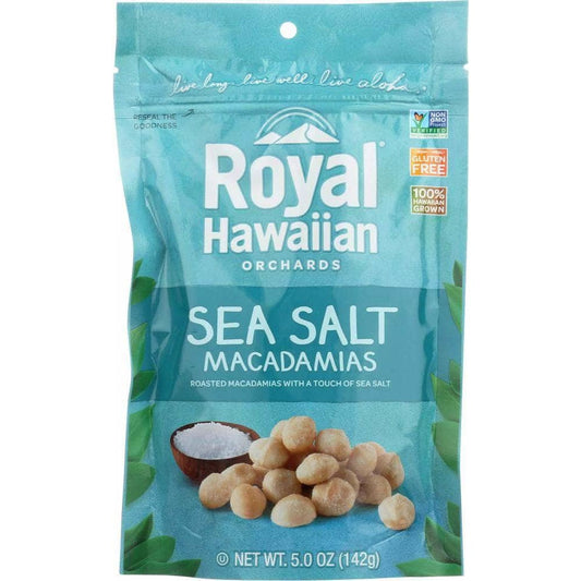 ROYAL HAWAIIAN ORCHARDS Royal Hawaiian Orchards Sea Salt Macadamias, 4 Oz