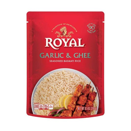 ROYAL: Rice Garlic & Ghee Rth 8.5 OZ (Pack of 5) - Grocery > Pantry > Rice - ROYAL
