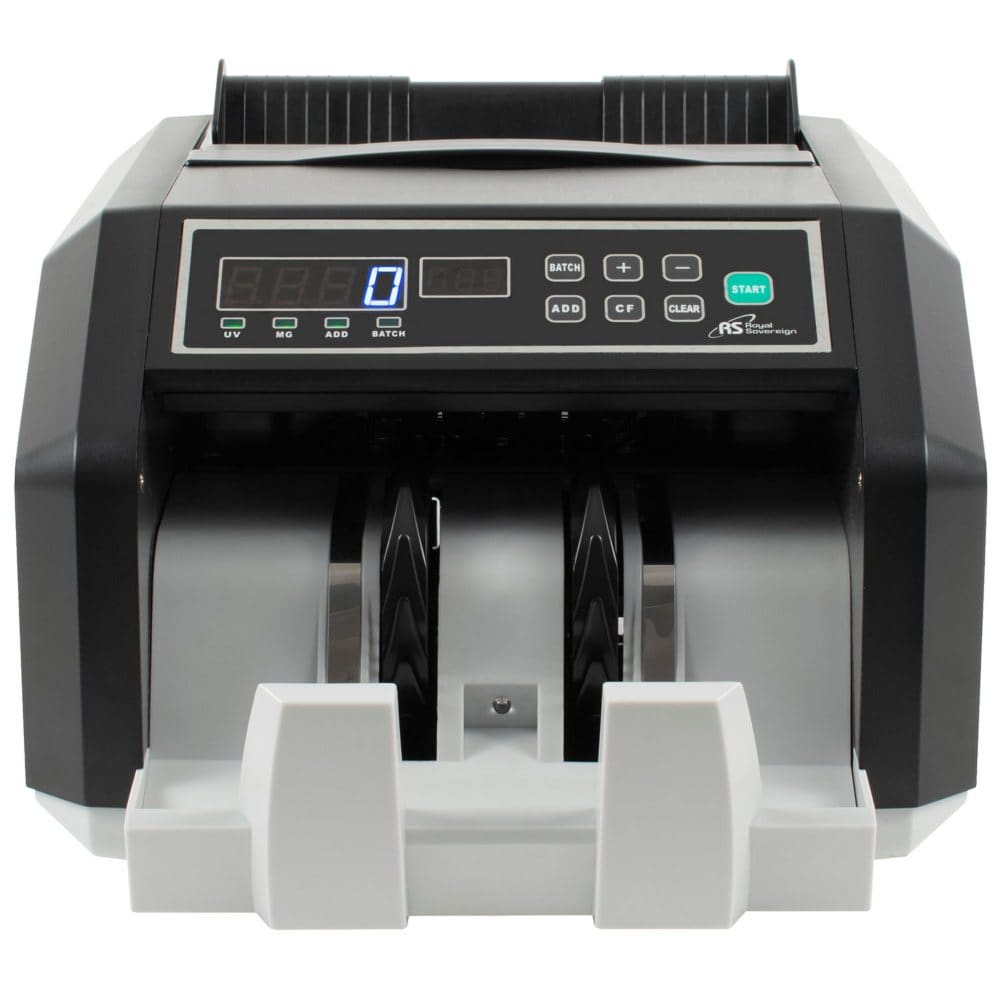 Ai Rbc Counter Royal Sovereign Back Load High Speed Bill Counter, RBC- ES200 | ShelHealth