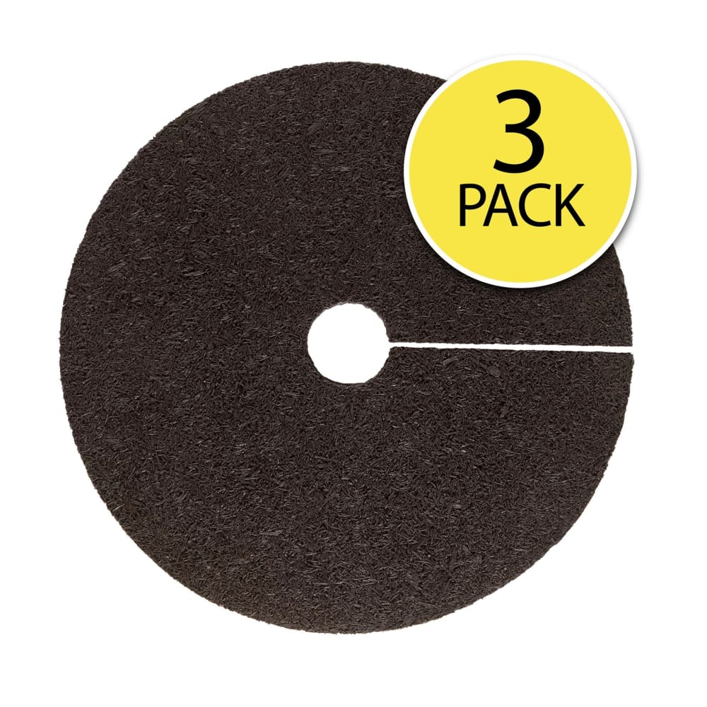 Rubberific 24 Rubber Tree Rings 3 pk. - Brown - Rubberific