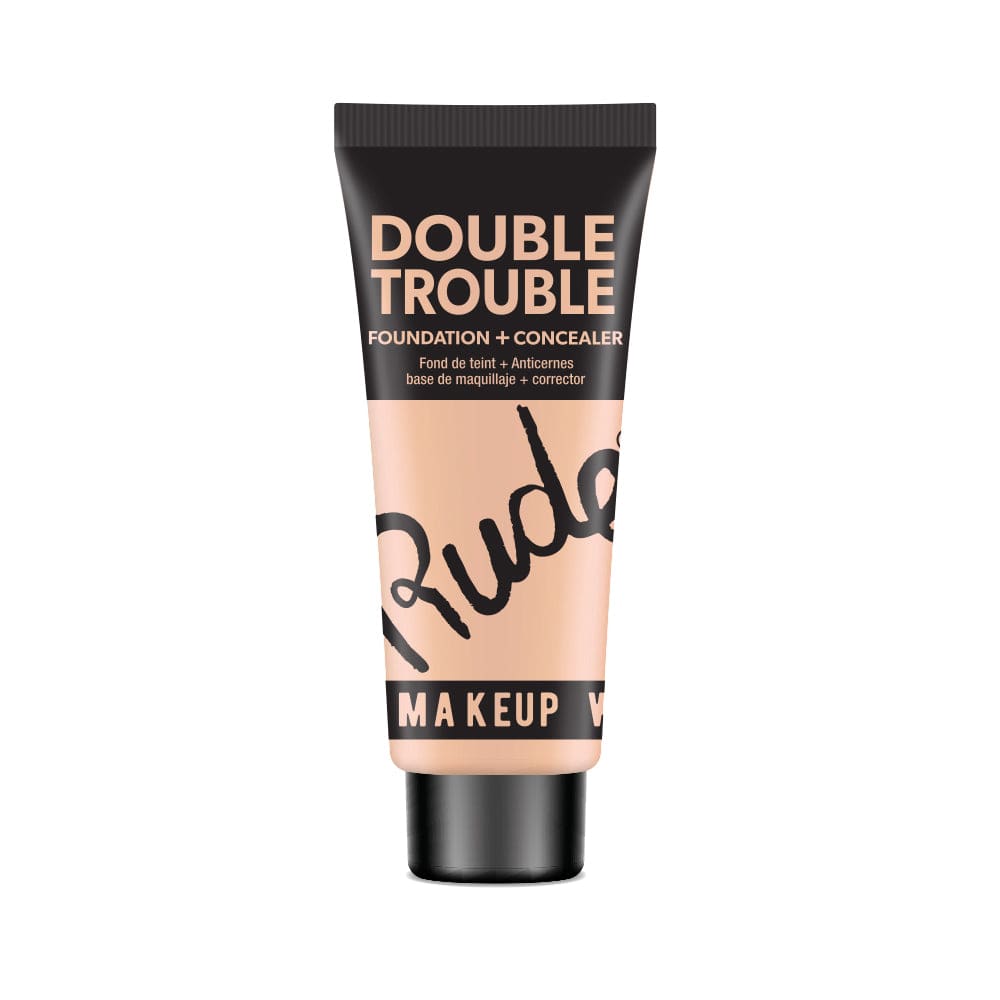 RUDE Double Trouble Foundation + Concealer - RUDE