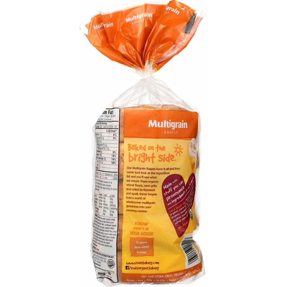Rudis Rudis Multigrain Bagels, 15 oz