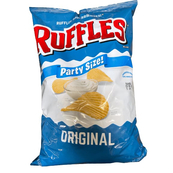 Ruffles Ruffles Original Potato Chips Party Size, 13 oz