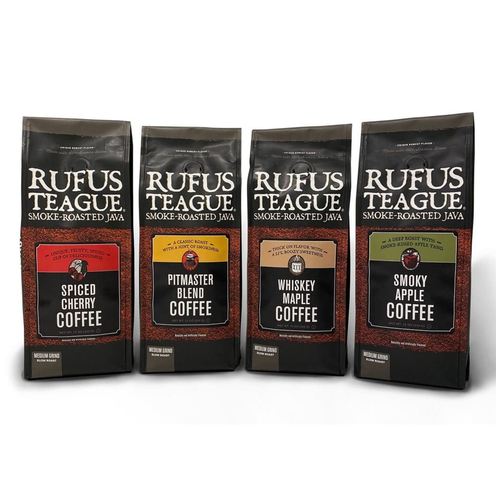 Rufus Teague Smoke-Roasted Coffee Variety 4-Pack - Shop by Occasions - Rufus