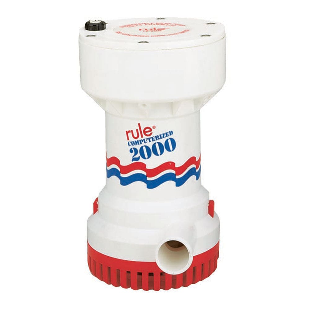 Rule 2000 G.P.H. Automatic Bilge Pump - Marine Plumbing & Ventilation | Bilge Pumps - Rule