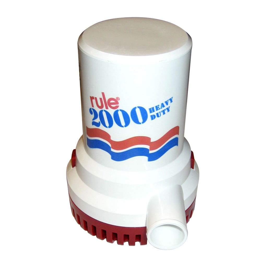 Rule 2000 G.P.H. Non-Automatic Bilge Pump - 24V - Marine Plumbing & Ventilation | Bilge Pumps - Rule