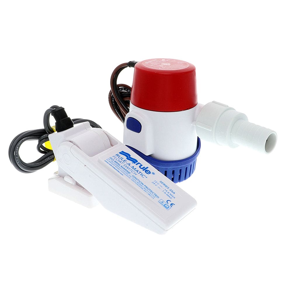 Rule 360 GPH Standard Bilge Pump Kit w/ Float Switch - 12V - Marine Plumbing & Ventilation | Bilge Pumps - Rule