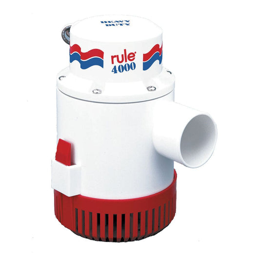 Rule 4000 Non-Automatic Bilge Pump - 12V - Marine Plumbing & Ventilation | Bilge Pumps - Rule